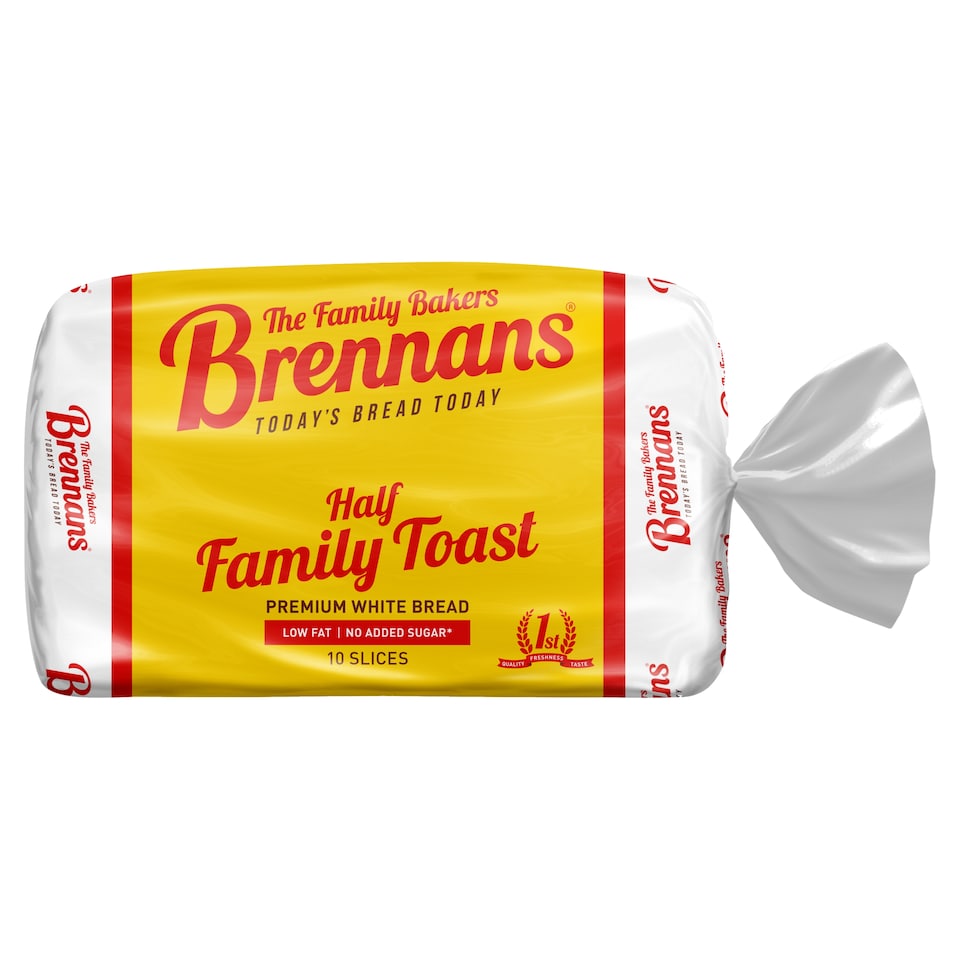 Brennans Half Family Toast 390g