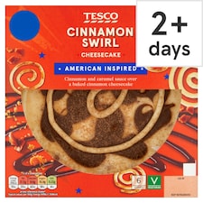 Tesco CinnaSwirl Cheesecake 500g
