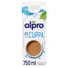 Alpro My Cuppa Soya Chilled Dairy Free Drink for Tea 750ml