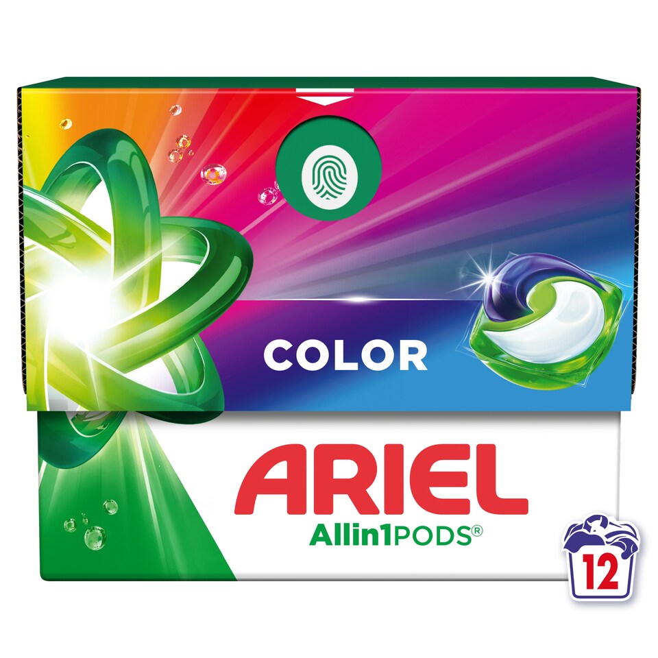 obrázok 1 z Ariel Allin1 PODS, Tekutý prací prostriedok v kapsulách, 12 praní