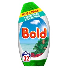 Bold Sandalwood & Eucalyptus Gel 32 Washes 1.056L