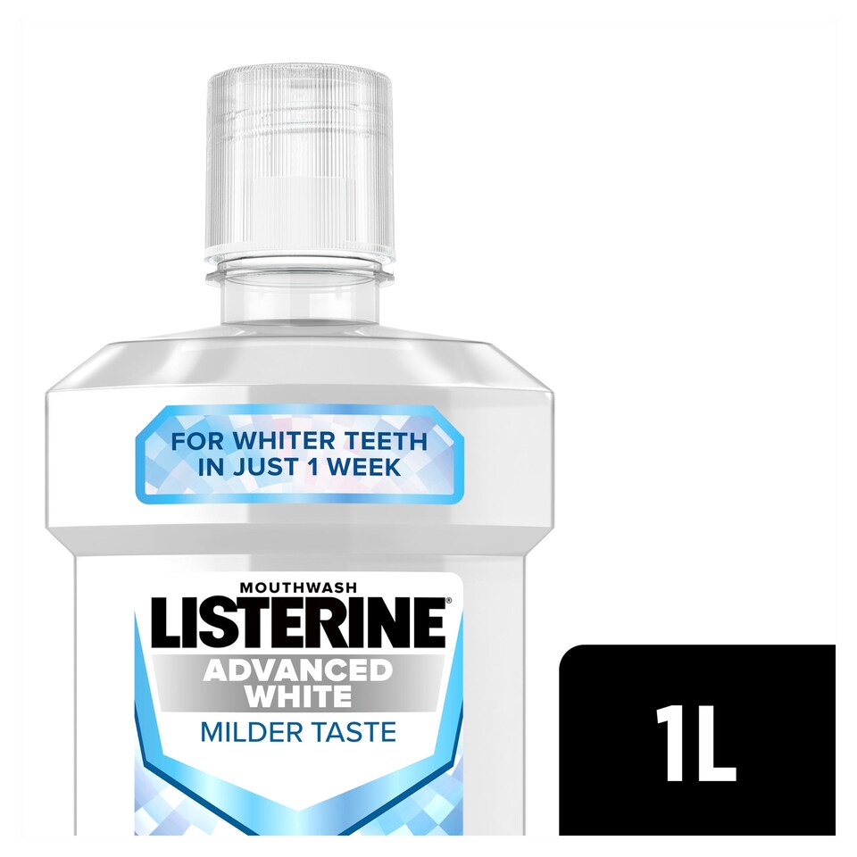 image 1 of Listerine Advanced White 1 Litre