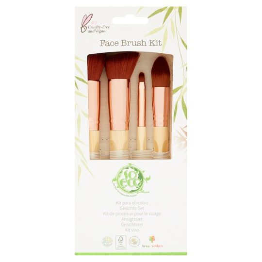 So Eco Face Kit Makeup Brush Tesco Groceries