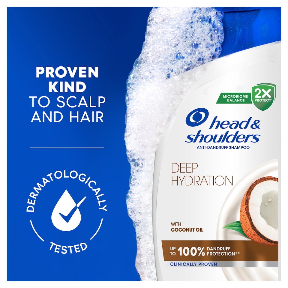 image 1 of Head & Shoulders Deep Hydration Anti Dandruff Shampoo 400Ml