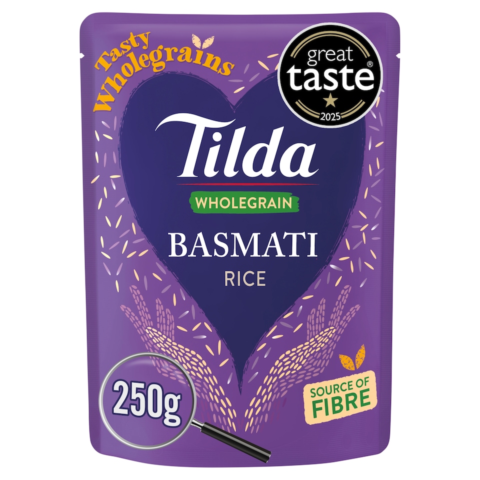 image 1 of Tilda Brown Steamed Basmati Rice Classic 250G