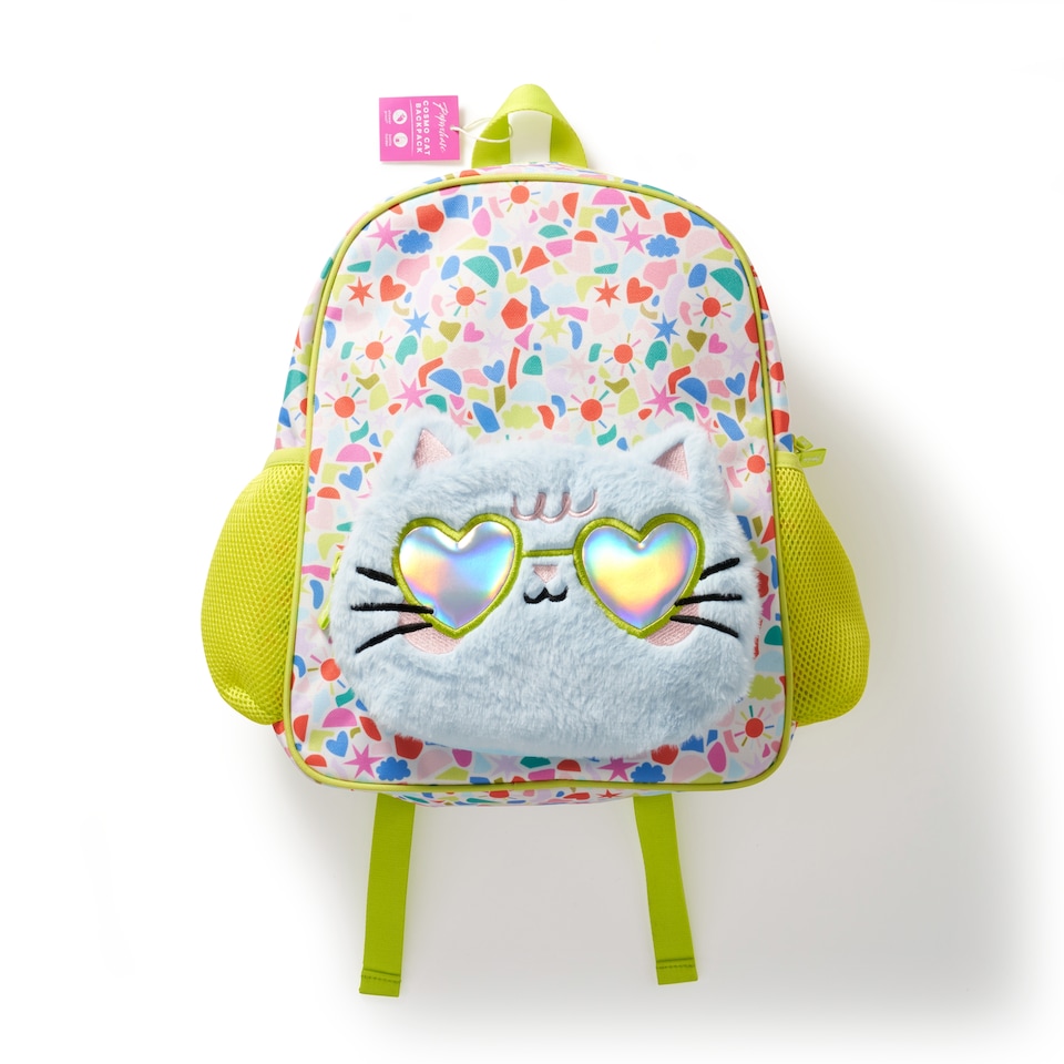 image 1 of Paperchase Terrazzo Cats Backpack