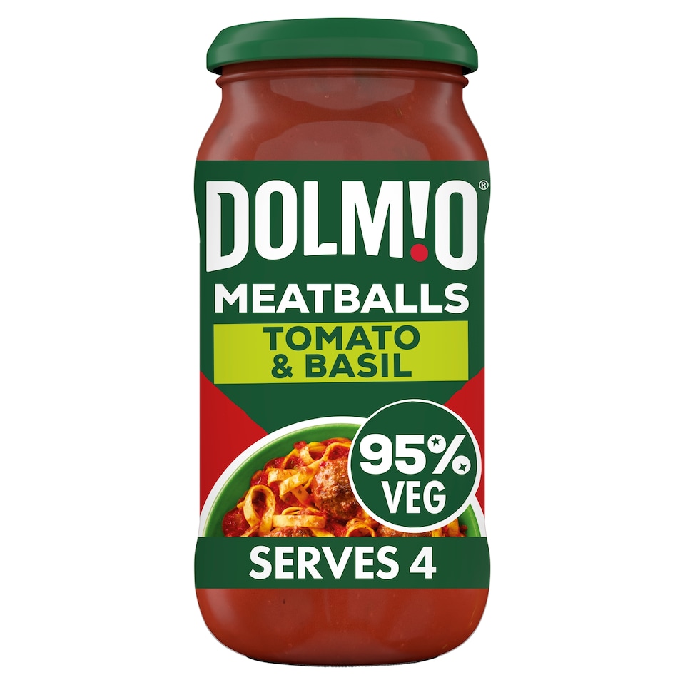 image 1 of Dolmio Meatballs Tomato & Basil Sauce 450g