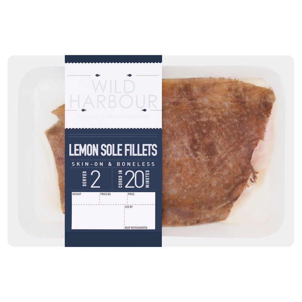 Wild Harbour Lemon Sole Fillets Tesco Groceries