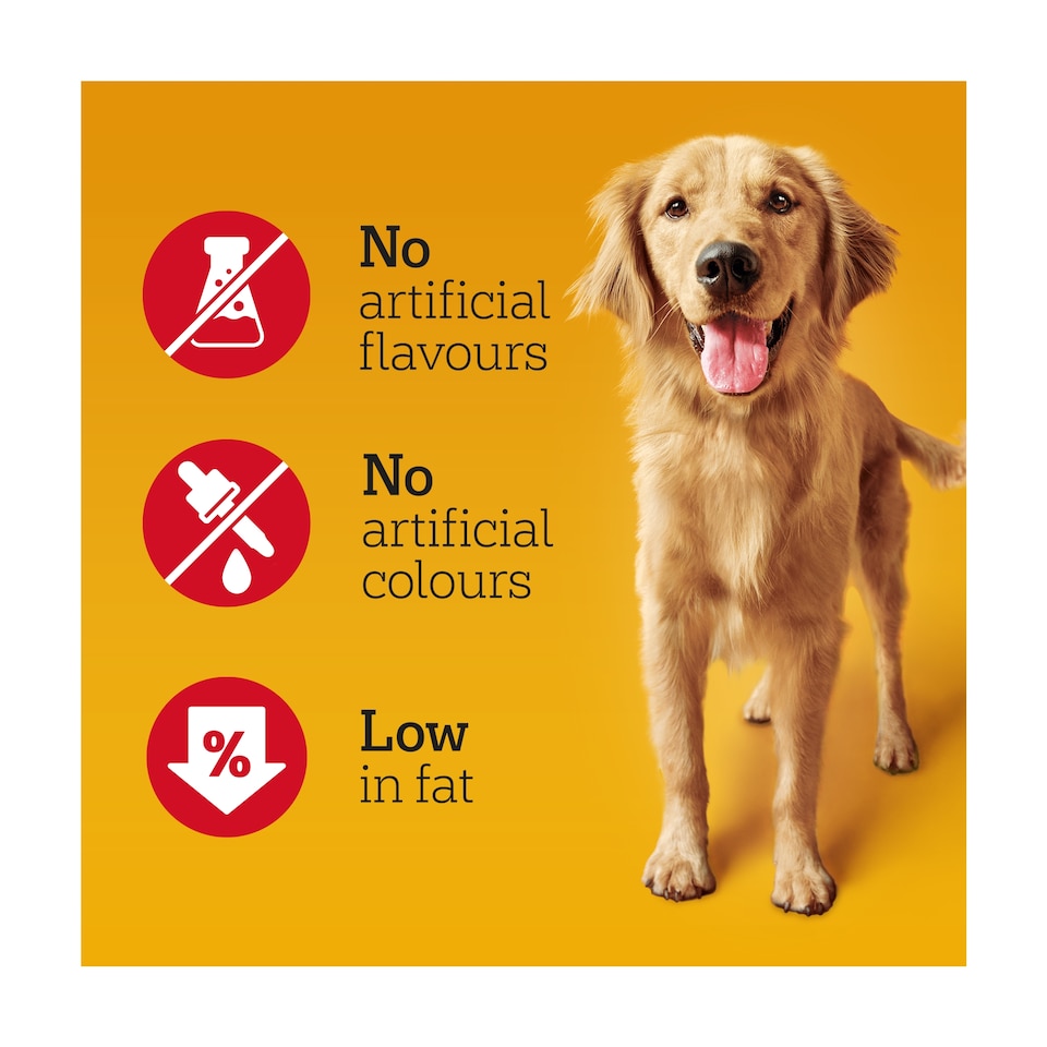 image 1 of Pedigree Rodeo Duos Dog Food Treats Beef & Cheese 7 sticks 123g