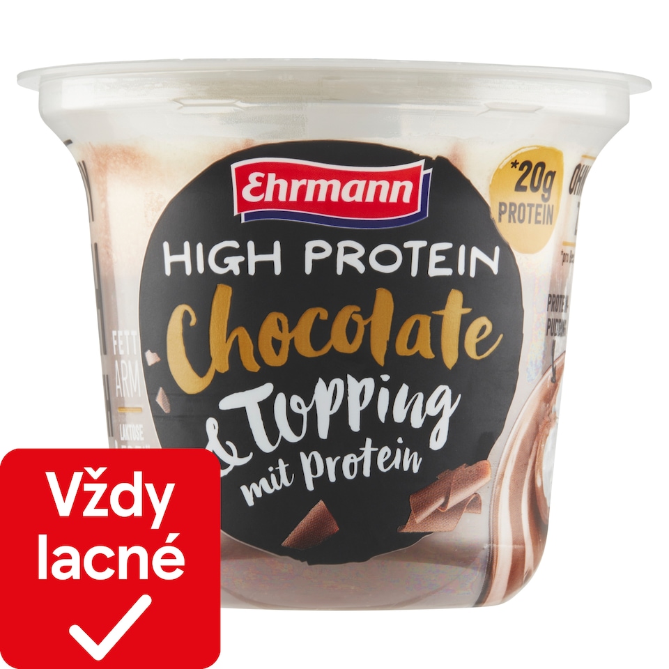obrázok 1 z Ehrmann High Protein Chocolate & Topping with Protein 200 g