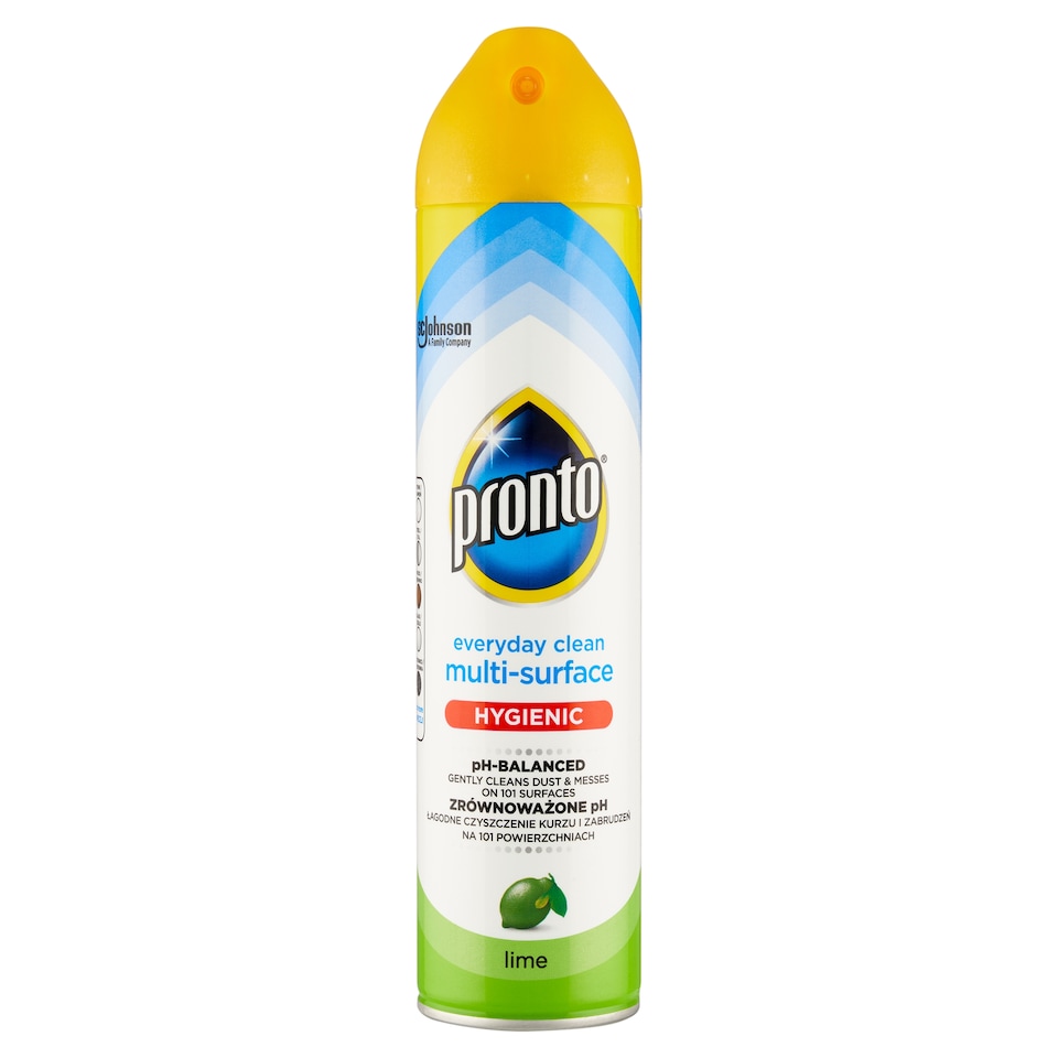 obrázok 1 z Pronto Everyday Clean Multi-Surface aerosól proti prachu limetka 250 ml