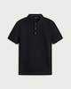 image 4 of F&F Pure Cotton Short Sleeved Polo Shirt in Black