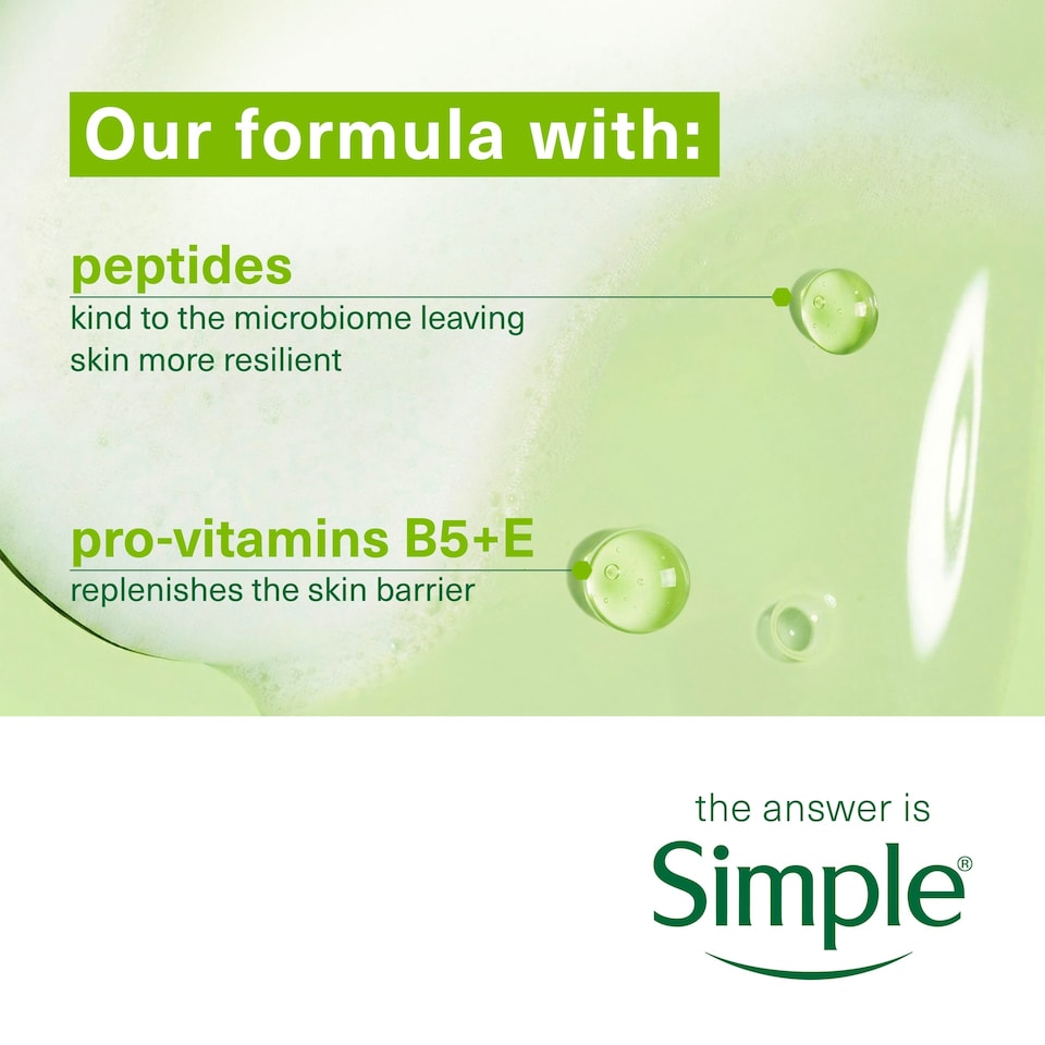 image 1 of Simple Kind To Skin Refreshing Face Wash Gel 150Ml
