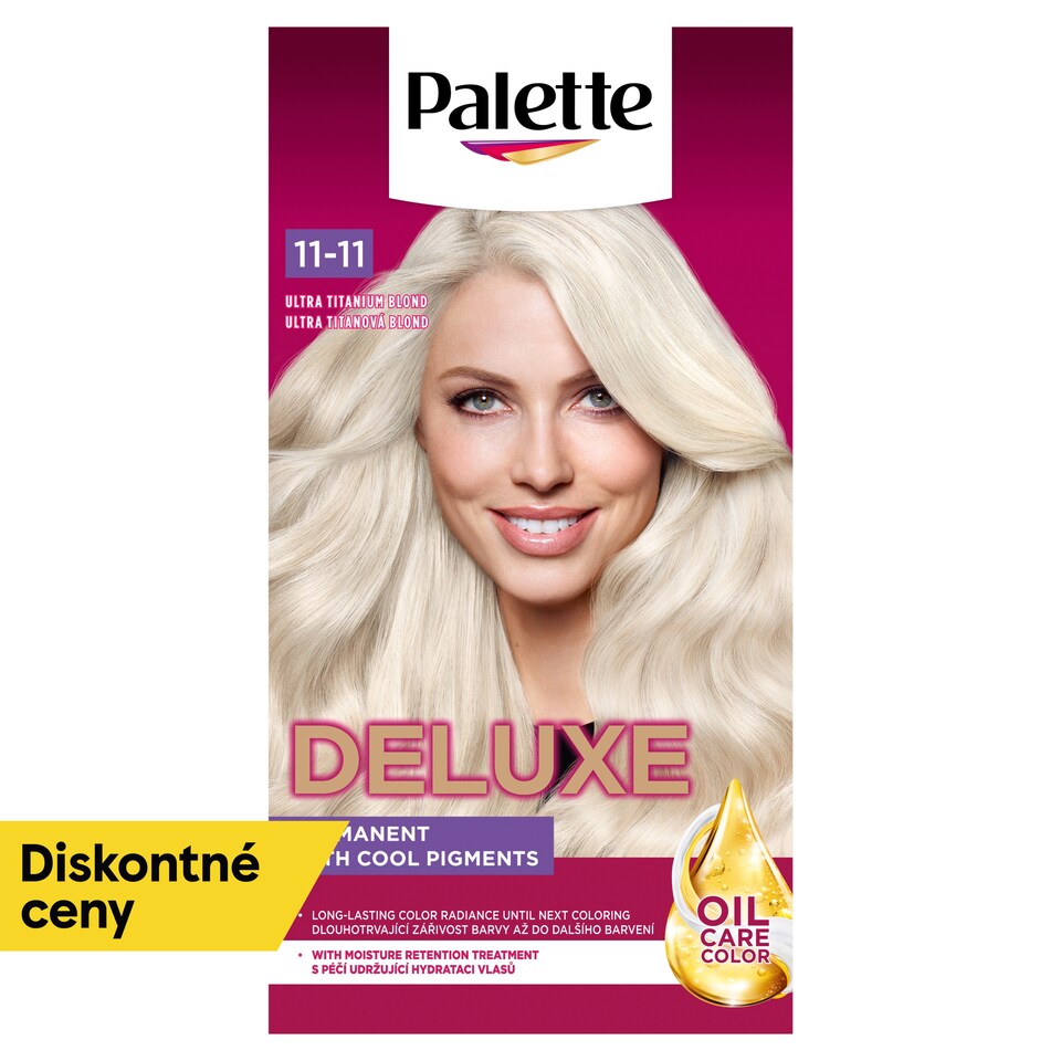 image 1 of Palette Deluxe Hair Color Ultra Titanium Blonde 11-11