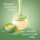image 2 of LINDOR Lindt Matcha White Chocolate Truffle Box 200g