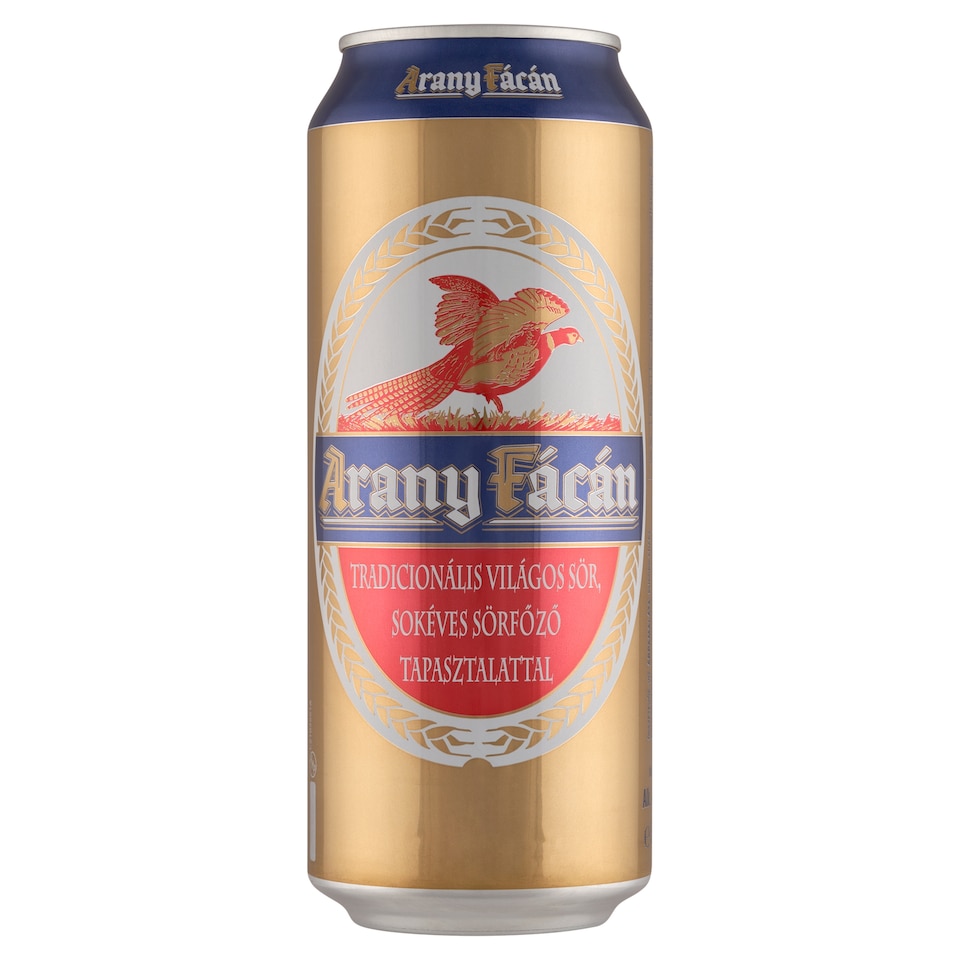 Arany Fácán Light Beer 4% 500 ml
