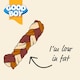 image 2 of Good Boy Wagtastic Large Chewy Braid 80G