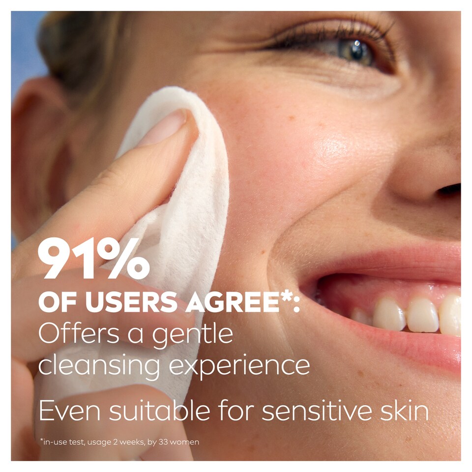 image 1 of Nivea Naturally Good Aloe Vera Cleansing Wipes 25 Pack