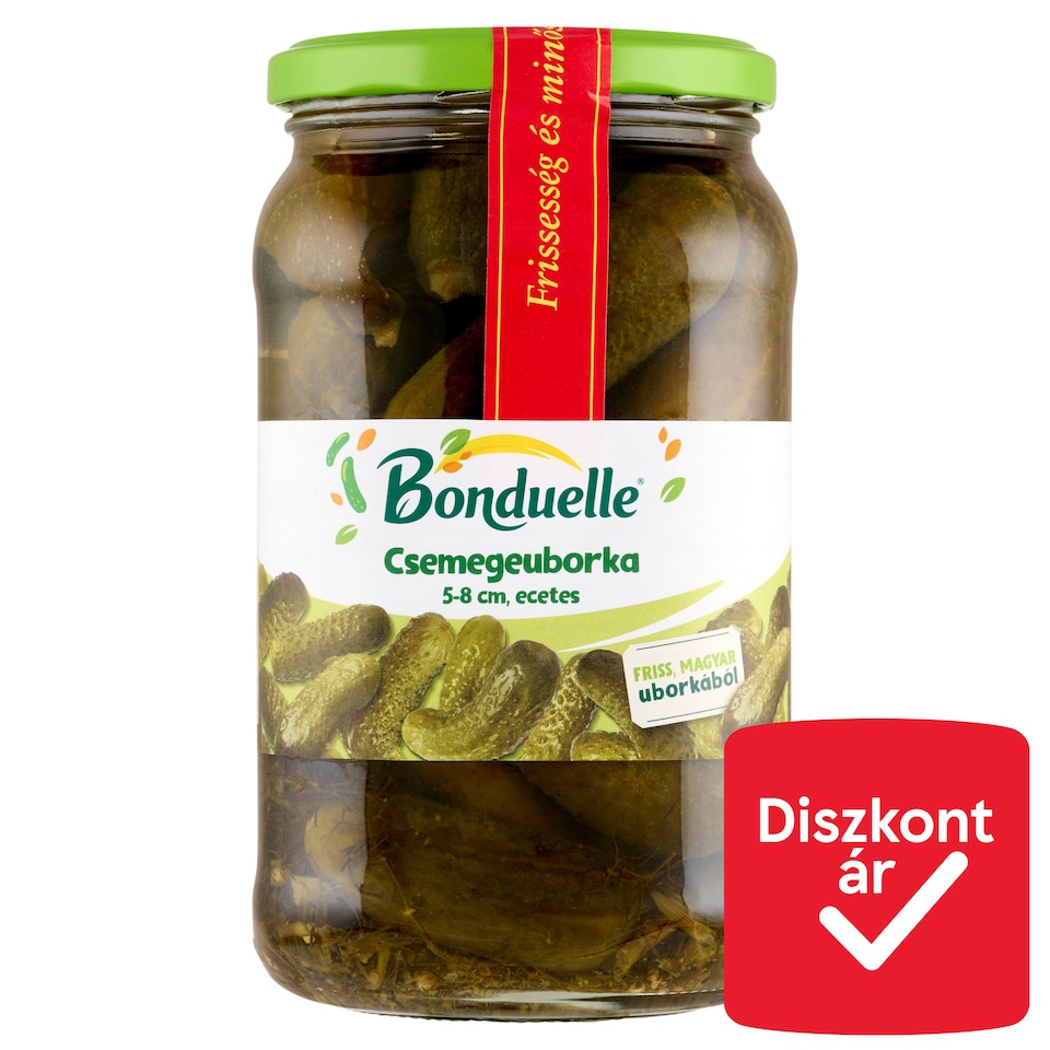 image 1 of Bonduelle Pickled Gherkins 5-8 cm 680 g