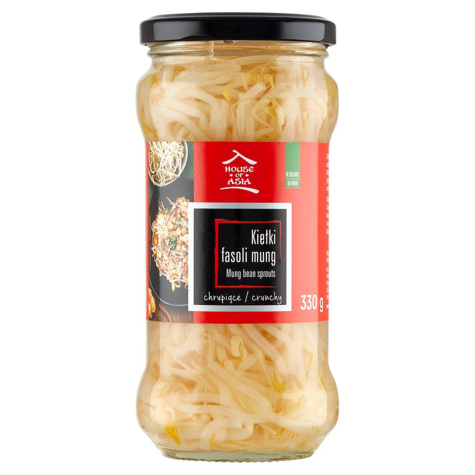 House of Asia MUNG BEAN SPROUT IN JAR 330G