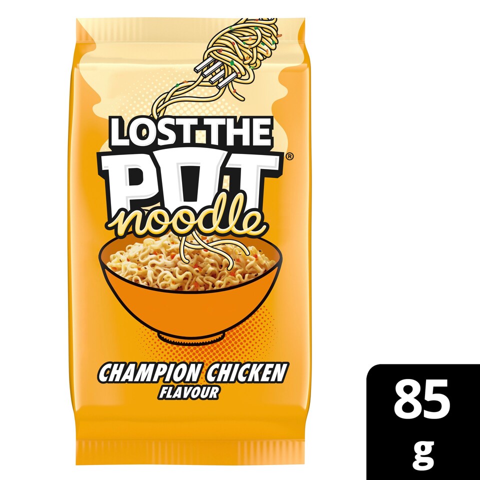Pot Noodle Lost The Pot Champion Chicken Flavour 85G Tesco Groceries