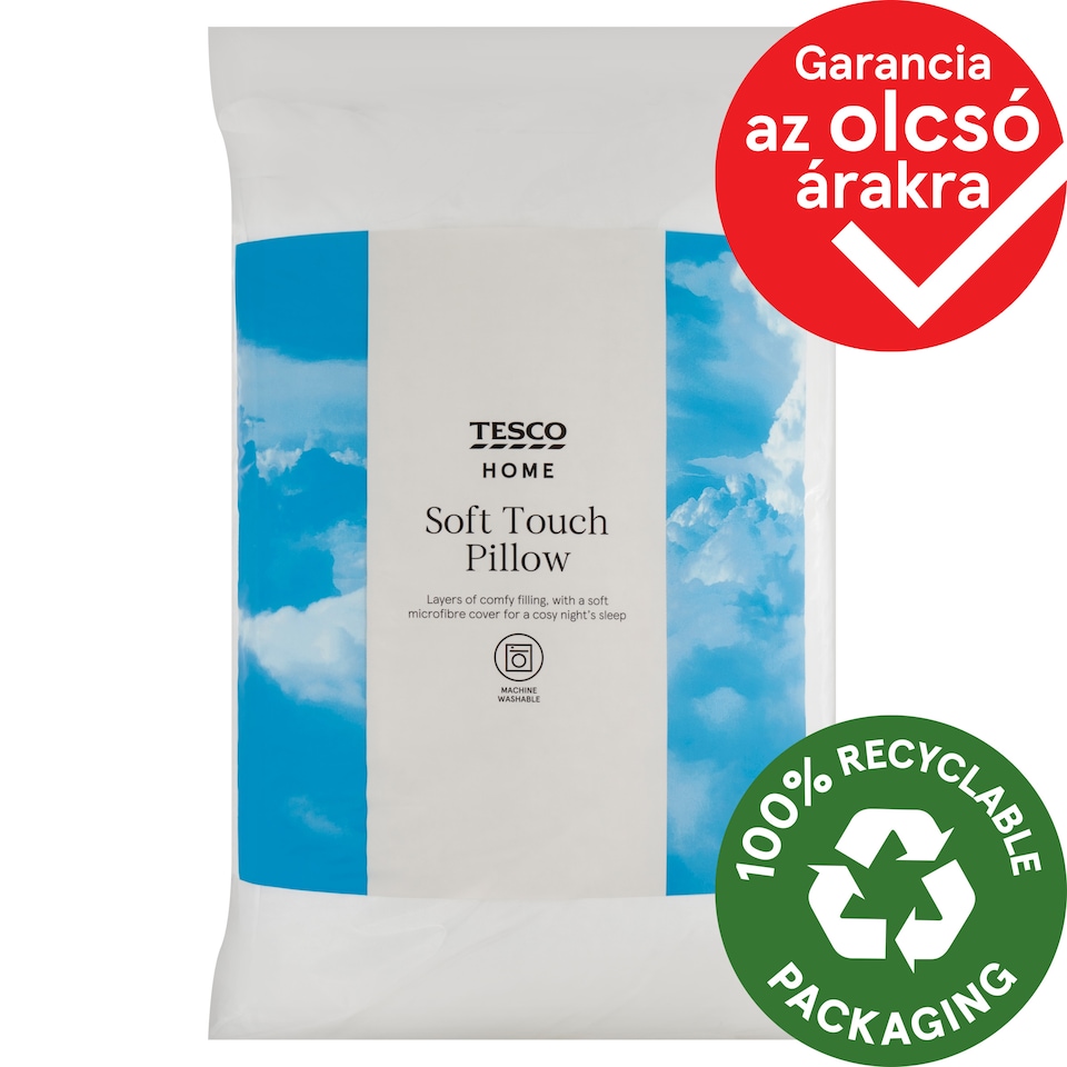 Tesco Home Soft Touch Pillow 70 x 90 cm