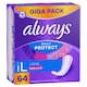 obrázok 2 z Always Daily Protect Long So sviežou vôňou Intímky 64 ks