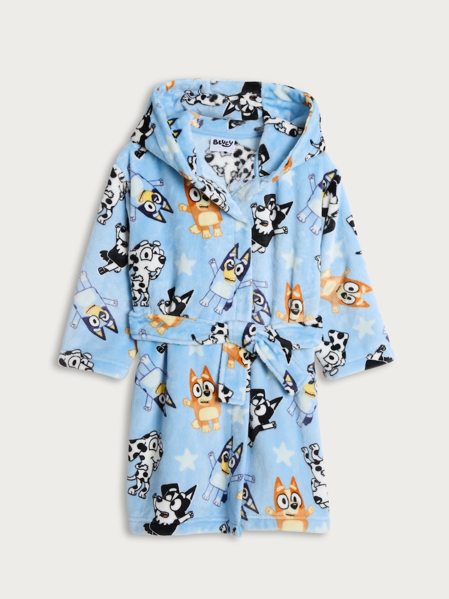 Bluey Fleece Dressing Gown in Multi