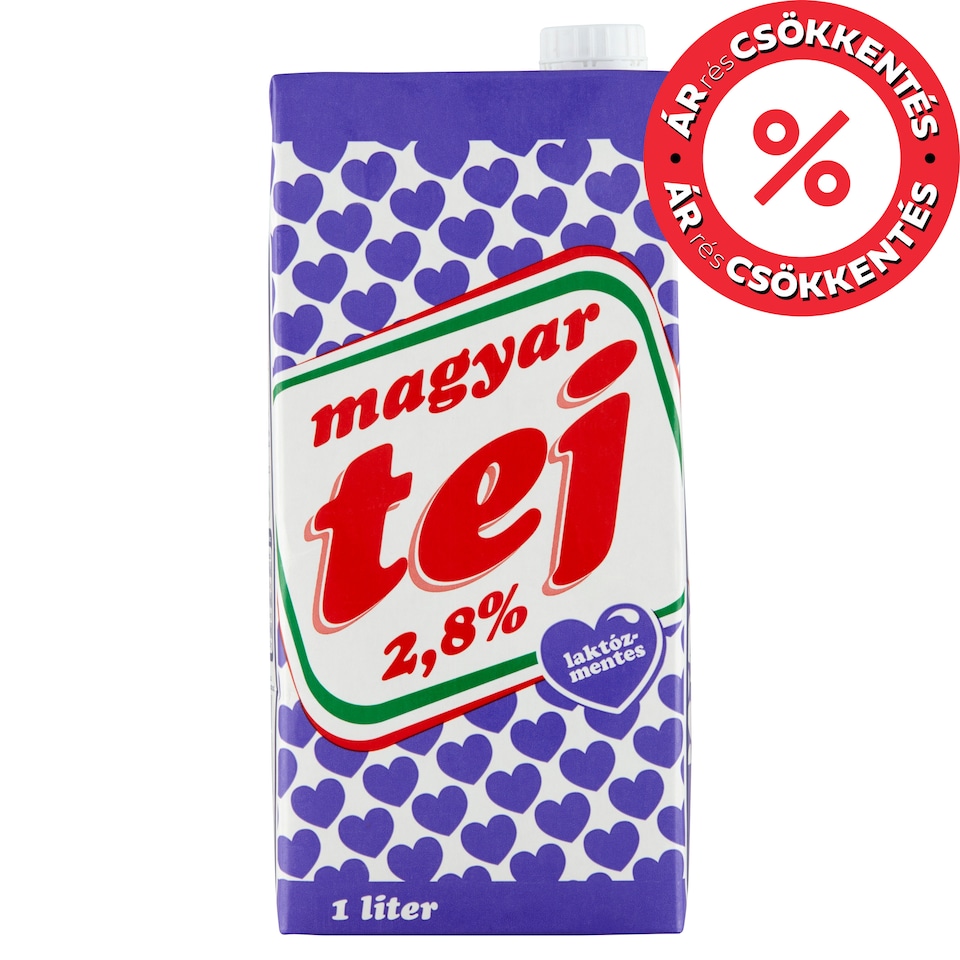 Magyar Tej laktózmentes UHT tej 2,8% 1 l