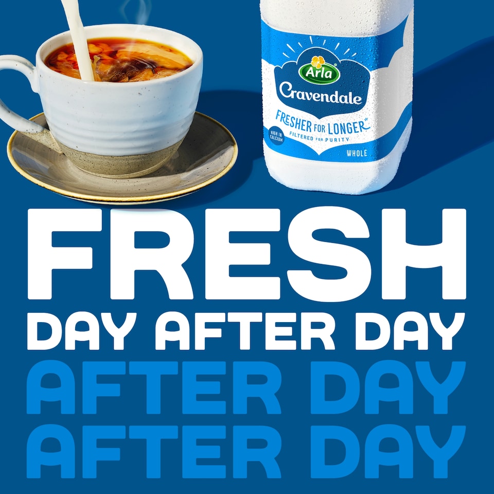 image 1 of Cravendale Filtered Fresh Whole Milk 1L Fresher for Longer