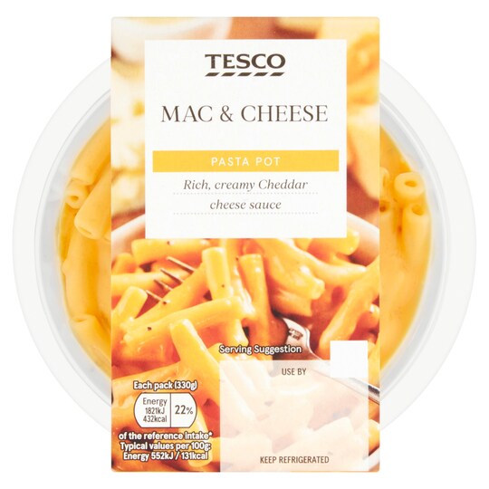 Tesco Mac & Cheese 330G Tesco Groceries