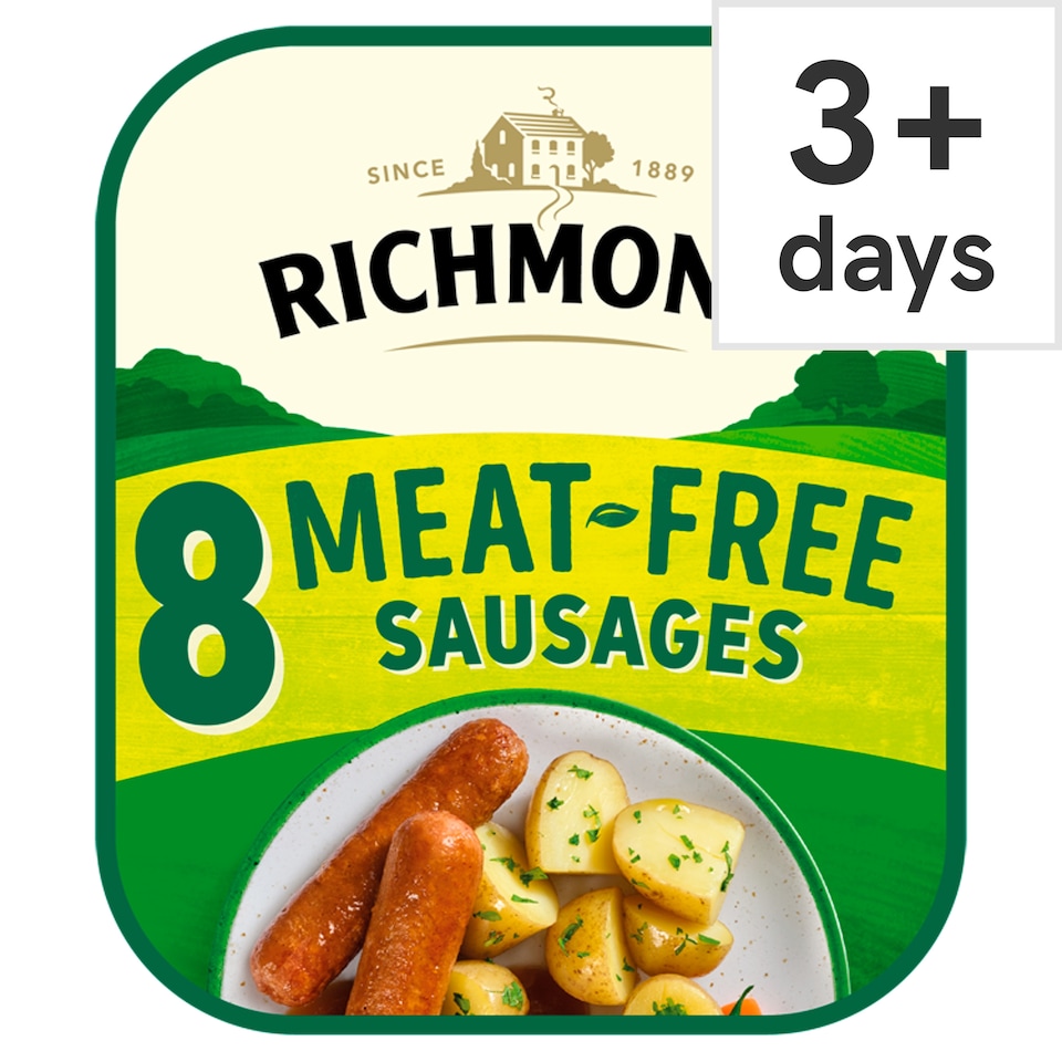 Richmond Meat-Free Sausages 8 Pack 304g