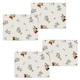image 2 of F&F Home Cork Back Placemat Jasmine 4 Pack