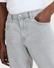 image 2 of F&F Slim Leg Cotton Rich Jeans in Grey