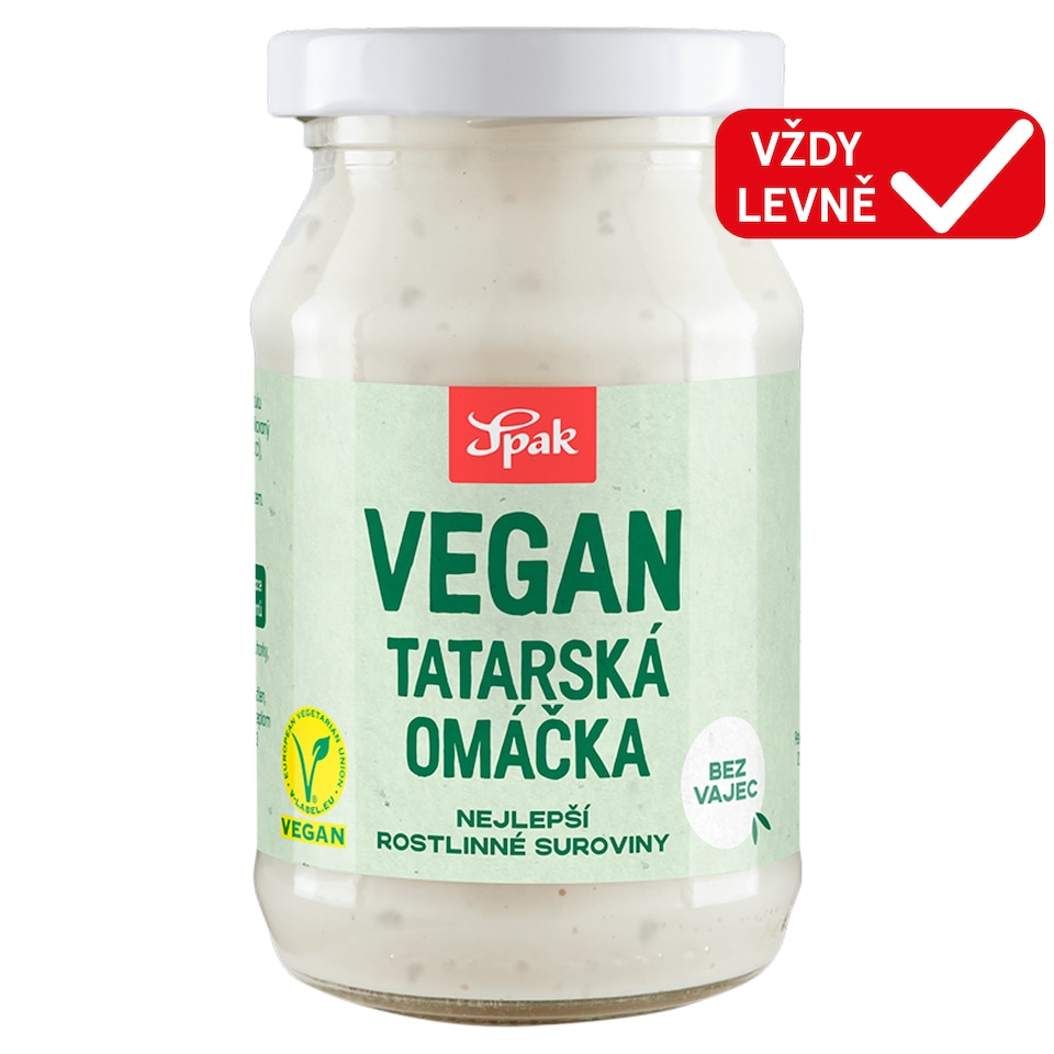Spak Vegan tatarská omáčka bez vajec 250ml