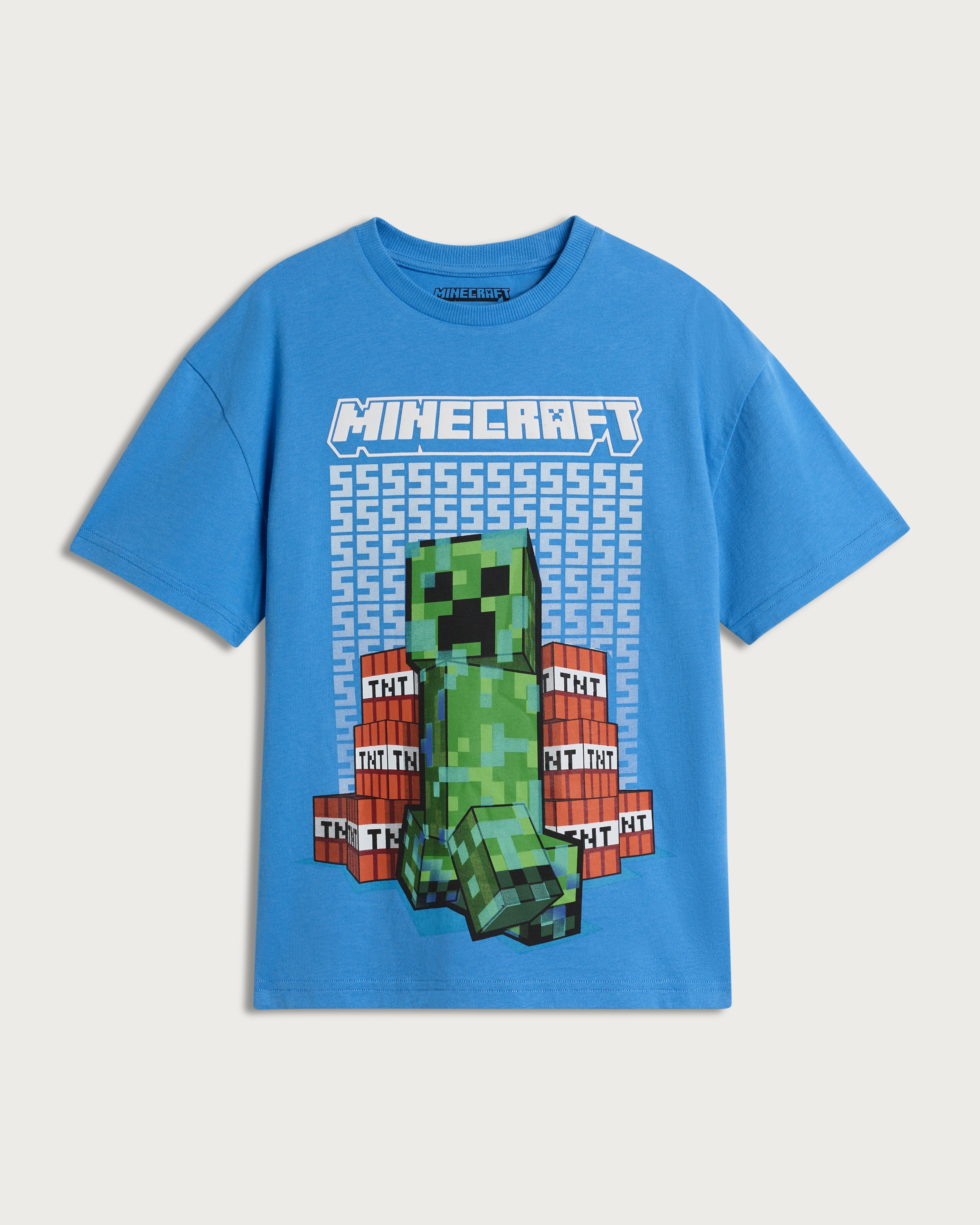 Minecraft - T-shirts À Manches Courtes Garçon / T-shirts, Polos Et Chemises Garç