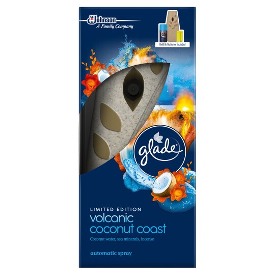 Glade Auto Holder Coconut Coast Tesco Groceries
