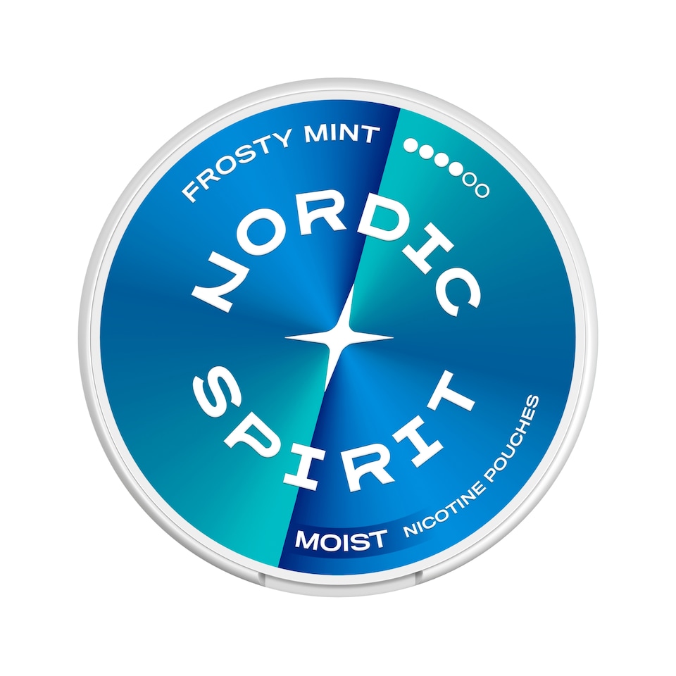 image 1 of Nordic Spirit Frosty Mint Extra Strong - Tobacco Free Nicotine Pouches 20 Pack 11mg 14g