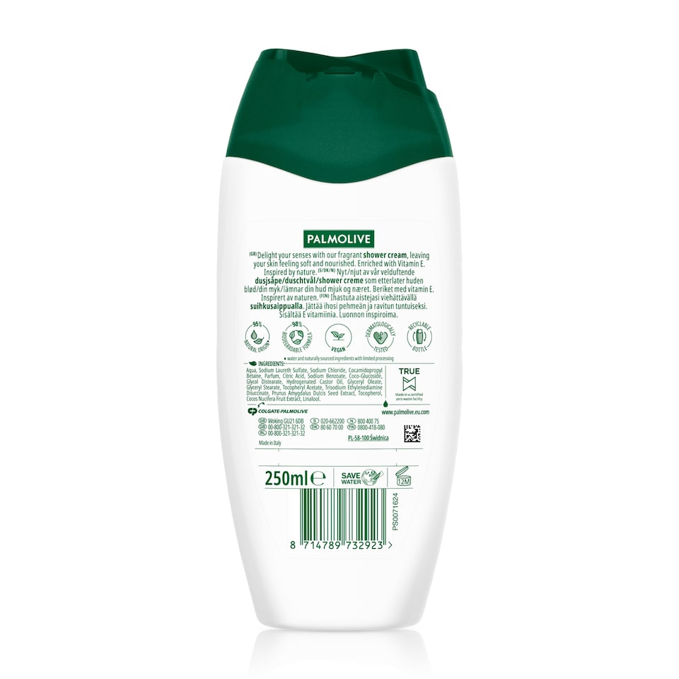 image 1 of Palmolive Naturals Coconut Shower Gel Body Wash 250Ml