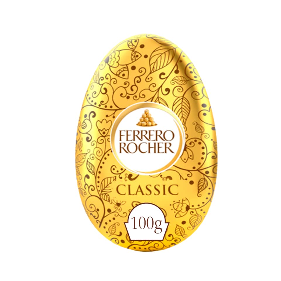 image 1 of FERRERO ROCHER CLASSIC MILK CHOCOLATE EGG 100 g
