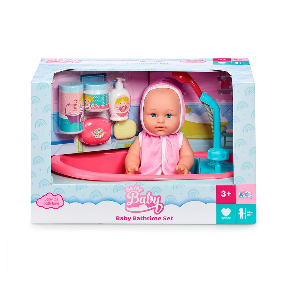 image 1 of Addo Be My Baby Baby Bathtime Playset