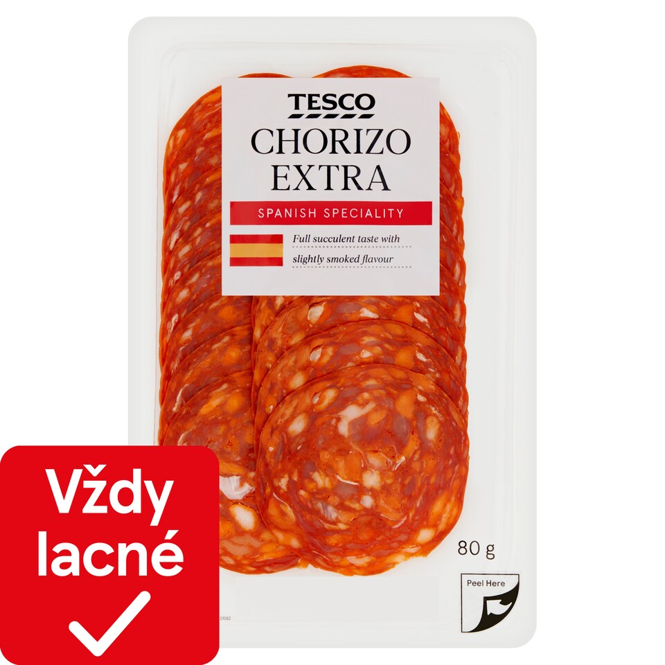 Tesco Chorizo Extra 80 g