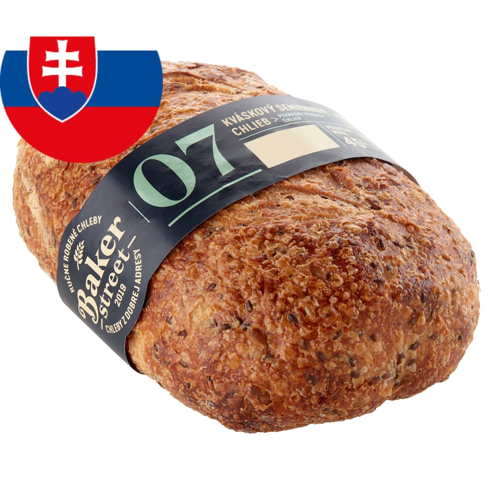 Baker Street Kváskový semienkový chlieb 650 g