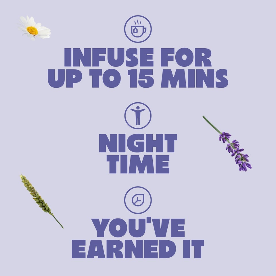 image 1 of Pukka Organic Night Time Herbal Tea With Chamomile 20 Sleep Tea Bags 20g