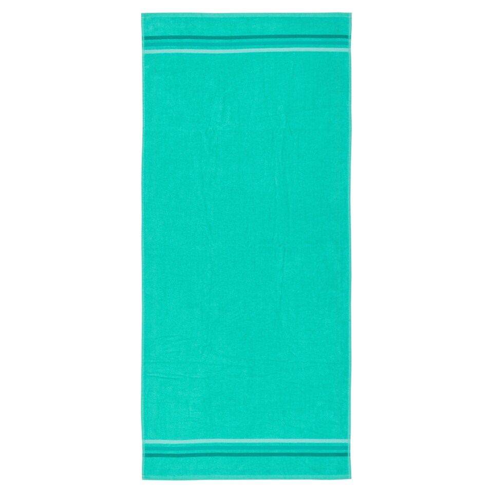 Tesco Plain Teal Beach Towel