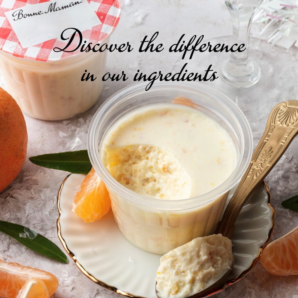 image 1 of Bonne Maman Clementine & Lemon Mousse Dessert 2x70g