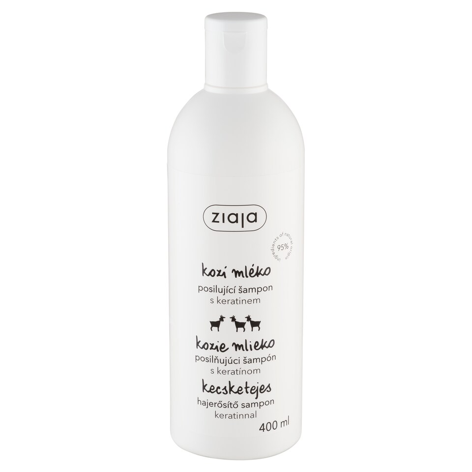 image 1 of Ziaja Goat's Milk Hair Conditioner with Keratin 400 ml