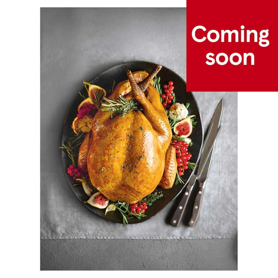 16. Tesco Finest Free Range Bronze Whole Turkey Large 6 - 7.49kg (Serves 15-18)