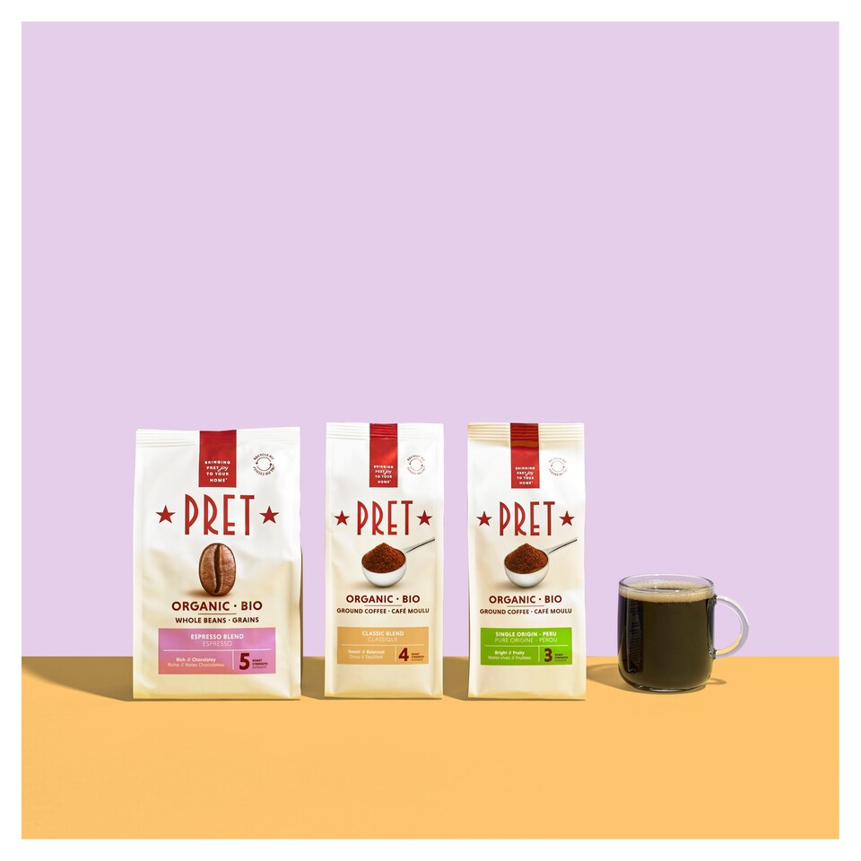 image 1 of Pret Original Espresso Blend Coffee Beans 450G