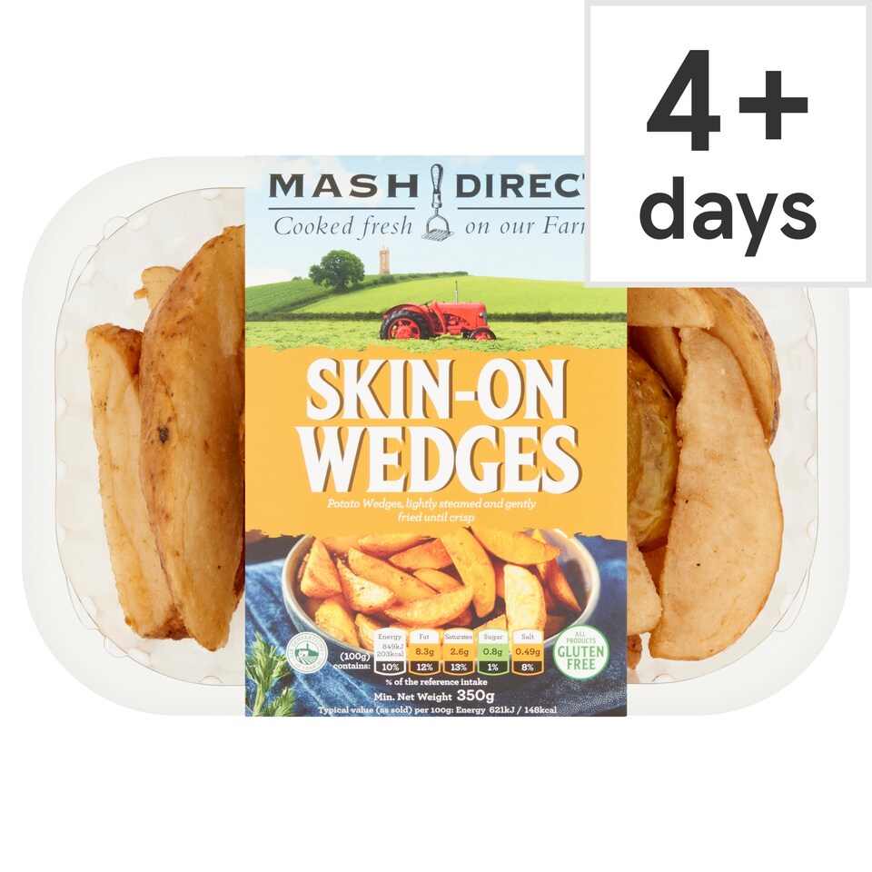 Mash Direct Skin-On Wedges 350g